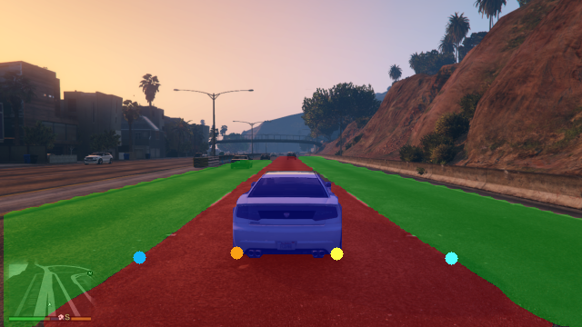 Computer Vision Based Driving Assistance for Video Game
