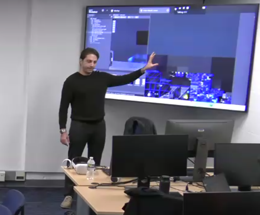 Second photo from the GW guest lecture