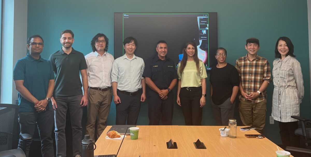 George Robbins, Fairfax County Battalion Chief, at the DCXR lab